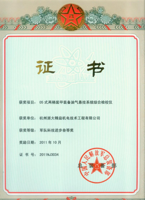 軍隊科技進步獎